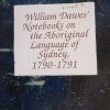William Dawes notebooks on the Langauge of Sydney 